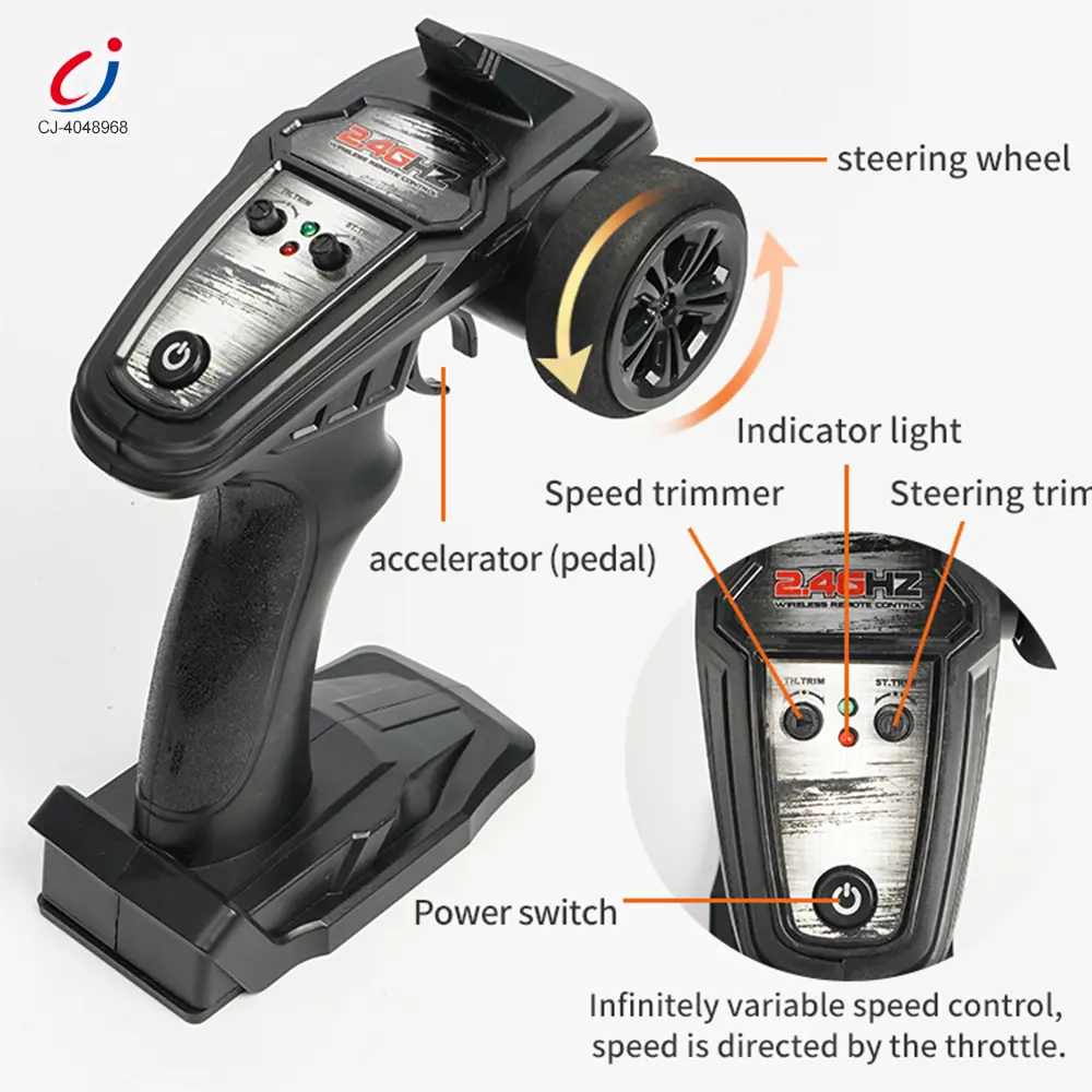 Wholesale High-Speed RC Car, Fast Remote Control Car with 36KM/H Top Speed - RC Drift Car Toy Supply - Image 3