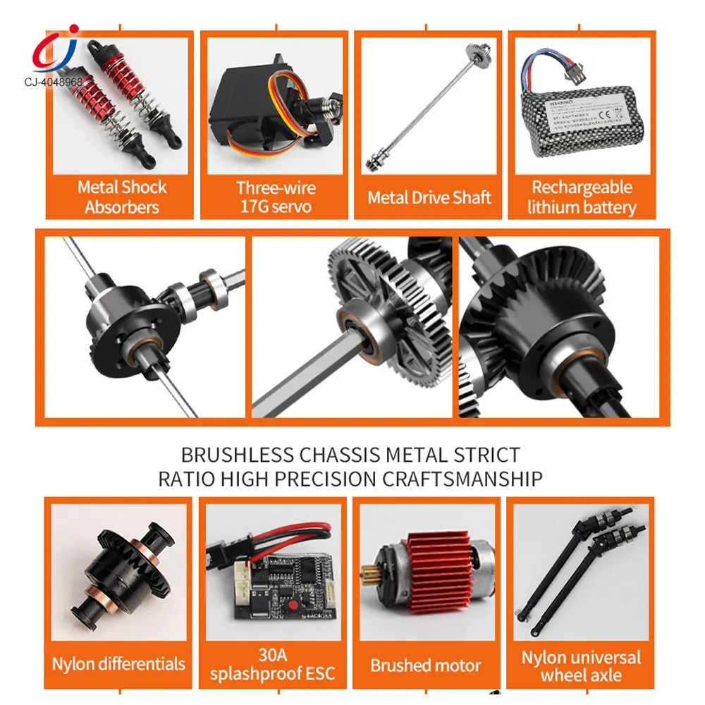 Wholesale High-Speed RC Car, Fast Remote Control Car with 36KM/H Top Speed - RC Drift Car Toy Supply - Image 5