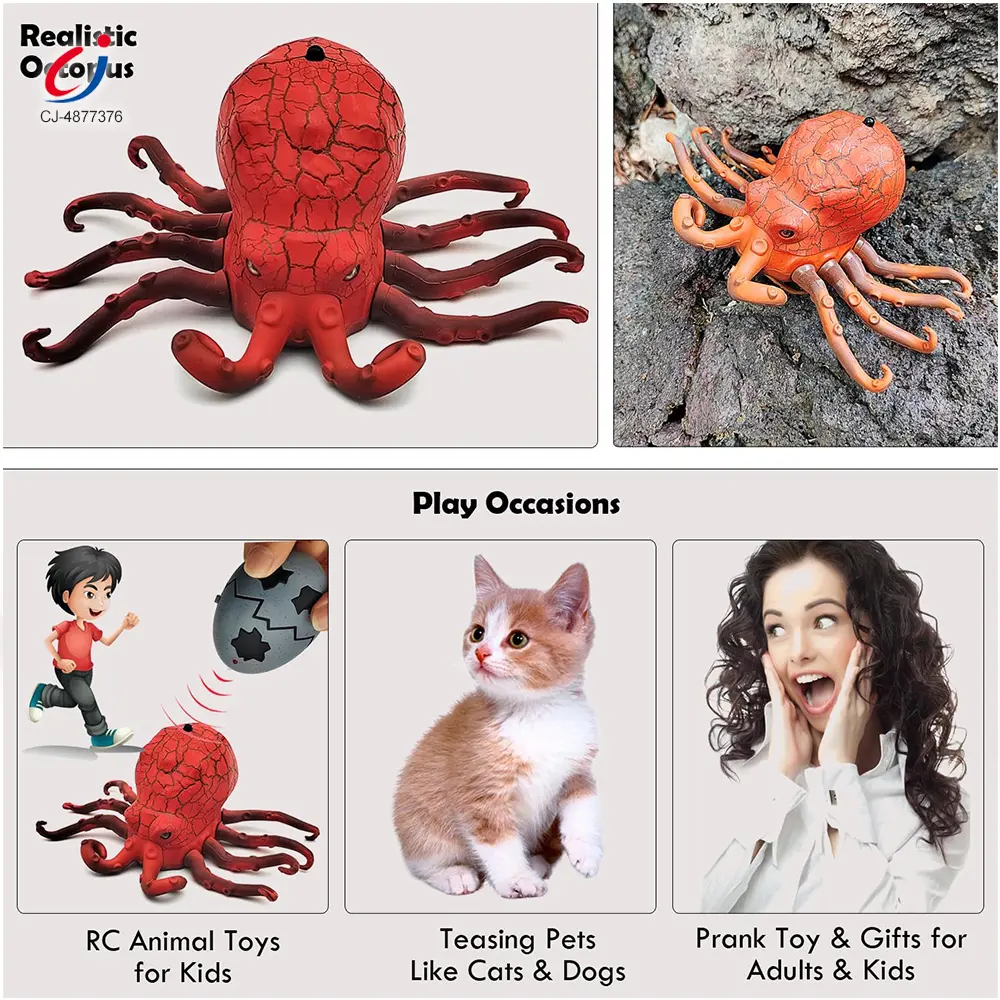 Wholesale RC Octopus Toys, Fun RC Toys For Family Play - Fun RC Toys Supply - Image 3
