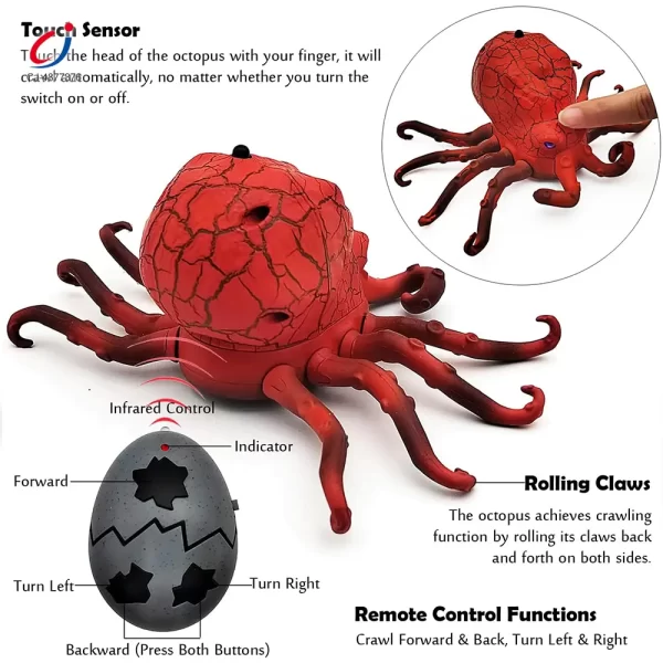 Wholesale RC Octopus Toys, Fun RC Toys For Family Play - Fun RC Toys Supply