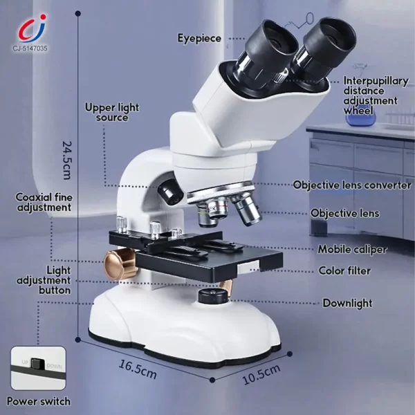 Wholesale Binocular Microscope Toy, Suitable For Teaching and Playing - Educational Toy Supplier From China