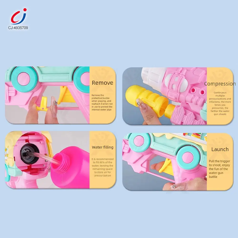 Wholesale Kid Plastic Summer Water Gun - Summer Toys For Kids Supply - 이미지 3