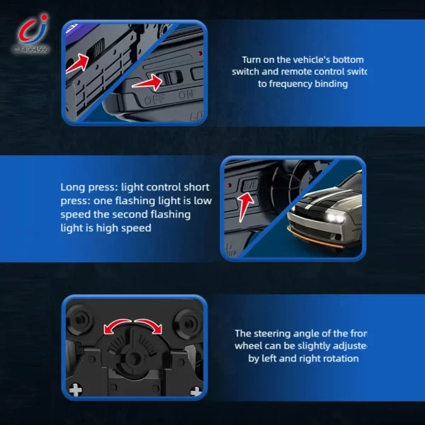 Wholesale 1: 64 Mini RC Car Toy, Remote Control Drift Car Toy - RC Toy Manufacturer Direct