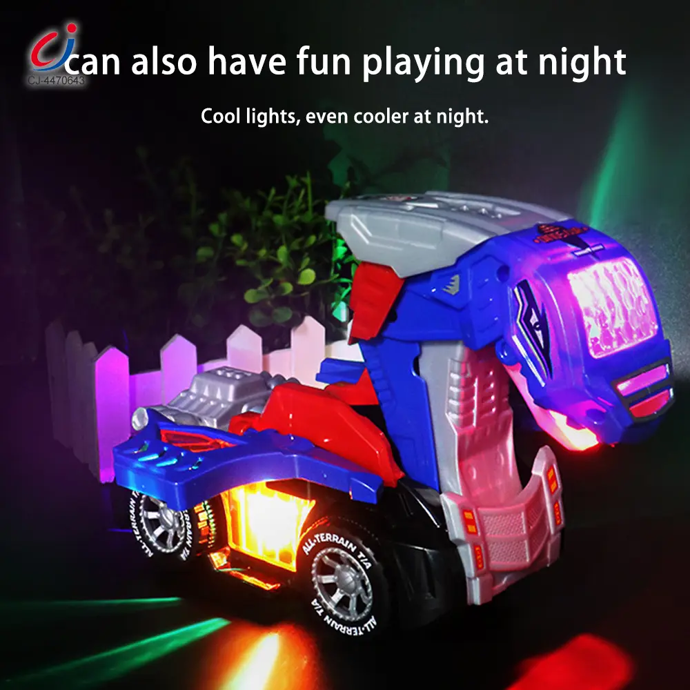 Wholesale Dinosaur Engineering Car Toy, Deformation Dinosaur Robot Car Toy - Chinese Toy Factory - Image 5