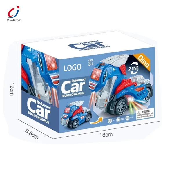 Wholesale Dinosaur Engineering Car Toy, Deformation Dinosaur Robot Car Toy - Chinese Toy Factory