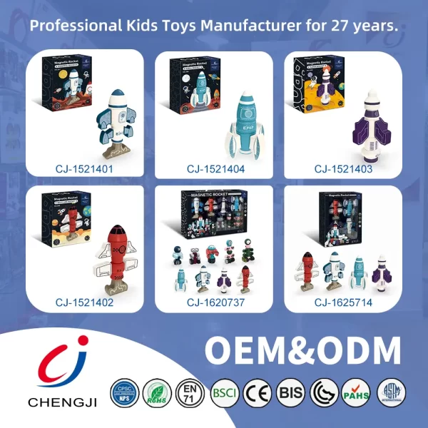Wholesale Magnetic Rocket Toys - Educational Toddler Toys Supplier