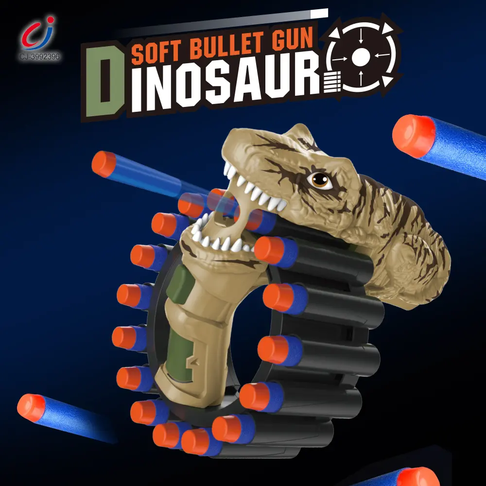 Wholesale Soft Bullet Gun Toy with Dinosaur Shape - Toys Exporter in China – Bild 3