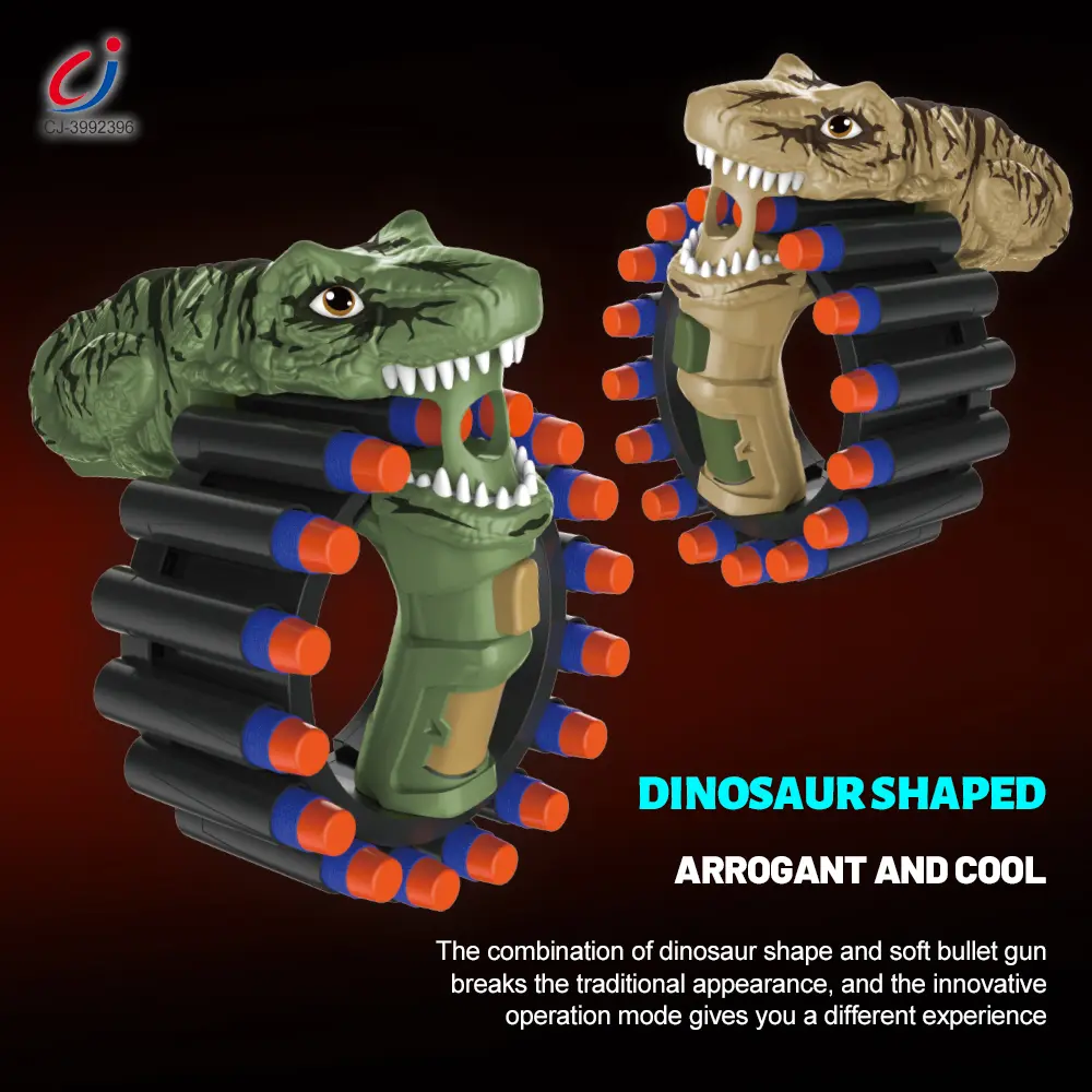 Wholesale Soft Bullet Gun Toy with Dinosaur Shape - Toys Exporter in China – Bild 4