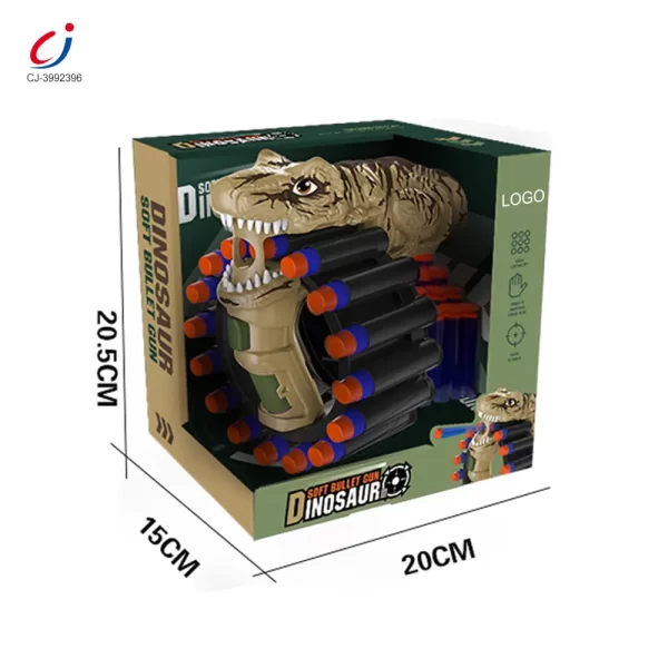 Wholesale Soft Bullet Gun Toy with Dinosaur Shape - Toys Exporter in China
