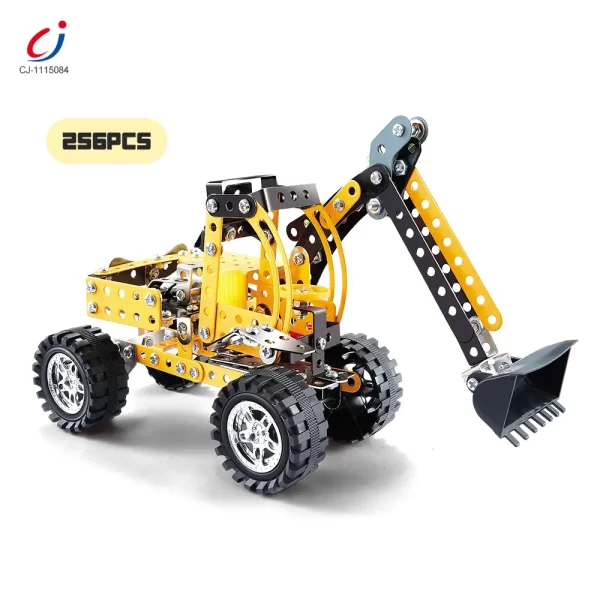 Wholesale STEM Building Project Toys, DIY Alloy Excavator Toy - Bulk Educational Toy Supply