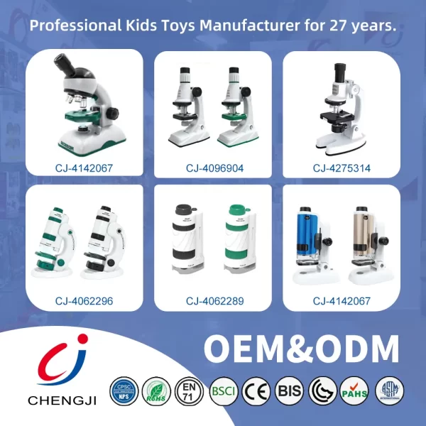 Wholesale Optical Microscope Toy Set - Science and Engineering Toy Supplier