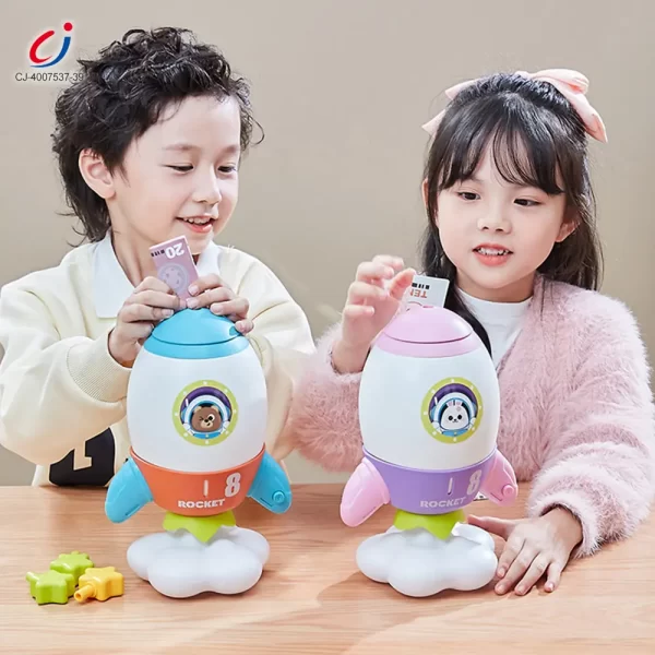 Wholesale Custom Rocket Piggy Bank - Toy Supplier Wholesale