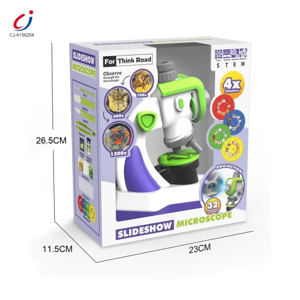 Wholesale Science Slide Microscope Projector Kit - Educational Toys for 7-year-old