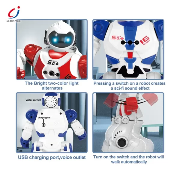 Wholesale RC Robot Toys with Coding Sequence For Kids - Robot Toy Factory Supply