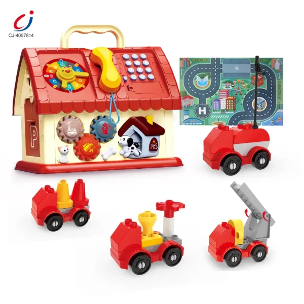 Wholesale Playhouse Block Toy with Cars - OEM Toys Manufacturer