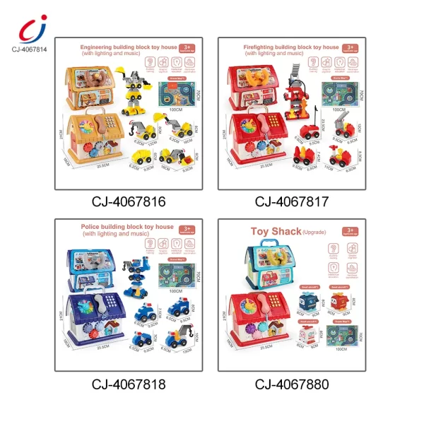 Wholesale Playhouse Block Toy with Cars - OEM Toys Manufacturer