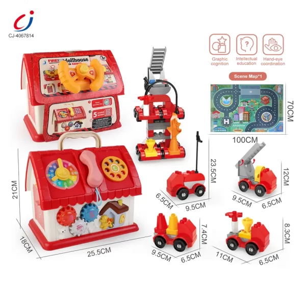 Wholesale Playhouse Block Toy with Cars - OEM Toys Manufacturer