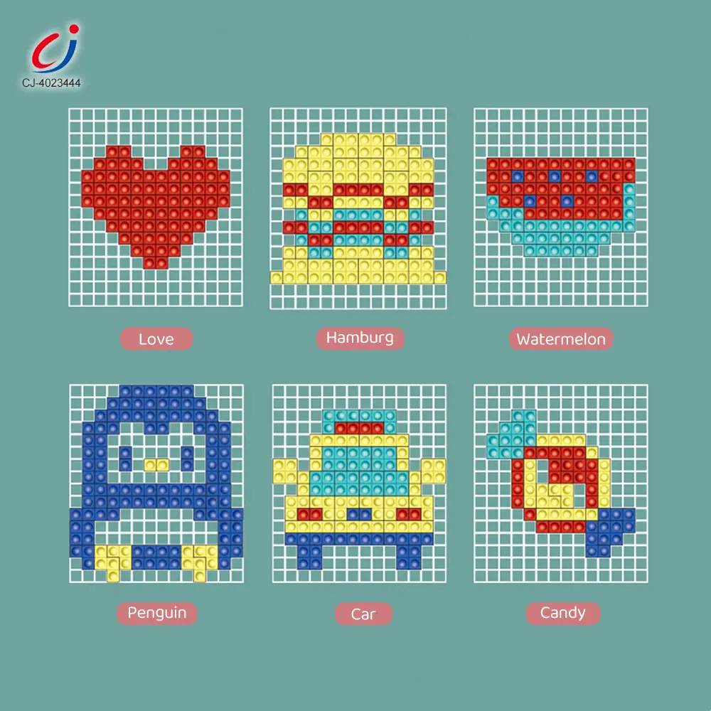 Wholesale Pixel Art Puzzle Board Toy - Pixel Art Toy Supply - Imagen 4