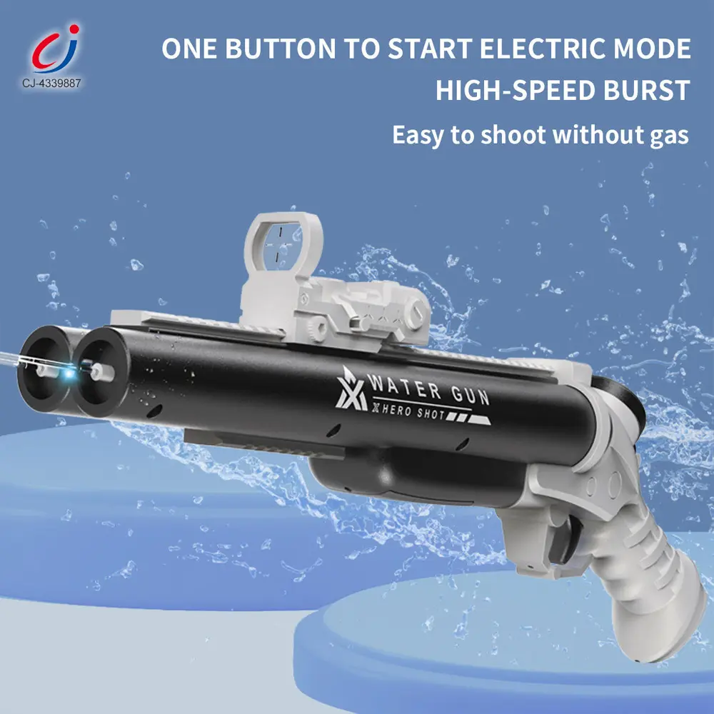 Wholesale Double-Barrel Electric Water Gun - Toy Water Guns Supplier - Image 3
