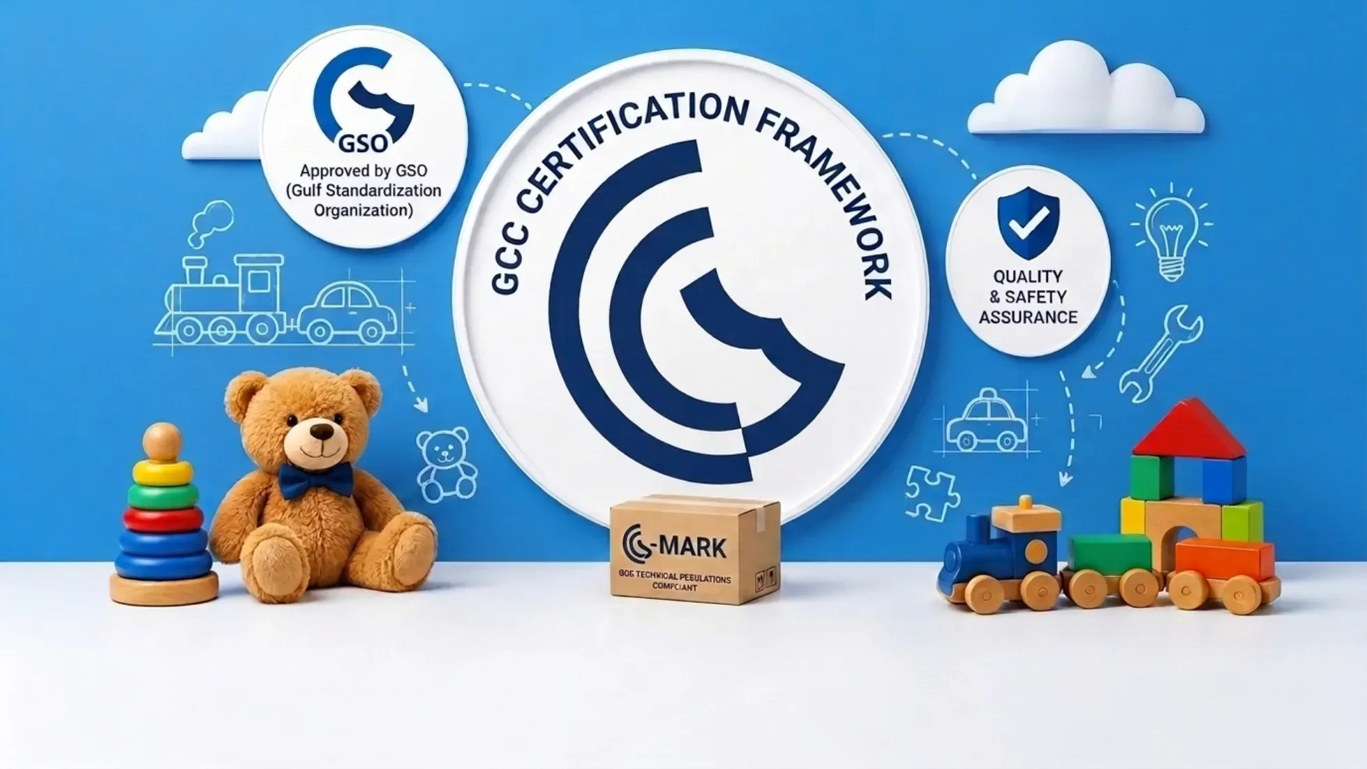 GCC certification explanation for toy buyers