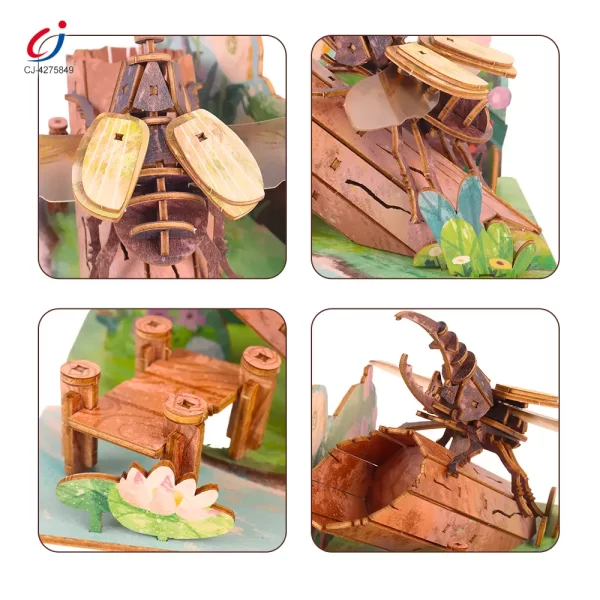 Wholesale 3D Wooden Puzzle Toy Series - Educational Wooden Toy Supply