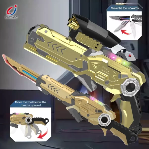 Wholesale 4-in-1 Multi-Functional Deformation Toy Guns - Bulk Toys Supply From China