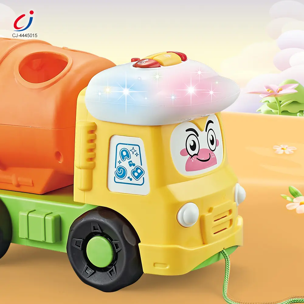 Wholesale Shape Matching Vehicle Toy, Musical Building Block Car Toy - Educational Toys For Kindergarteners - الصورة 4
