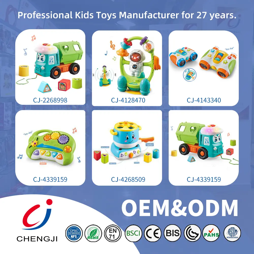 Wholesale Shape Matching Vehicle Toy, Musical Building Block Car Toy - Educational Toys For Kindergarteners - الصورة 6