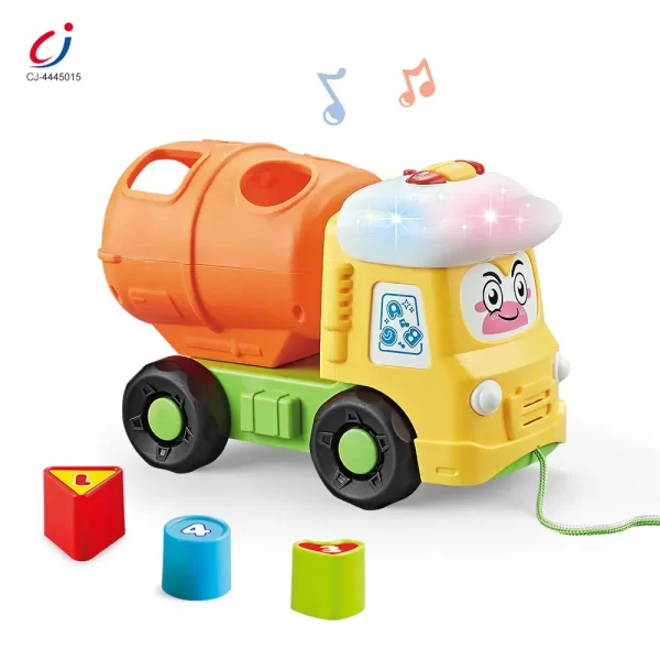 Wholesale Shape Matching Vehicle Toy, Musical Building Block Car Toy - Educational Toys For Kindergarteners