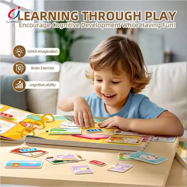 Wholesale Educational Cognitive Sticker Book-Educational Toys For Infants