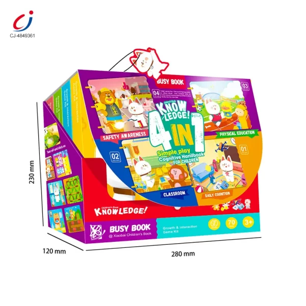 Wholesale Educational Cognitive Sticker Book-Educational Toys For Infants