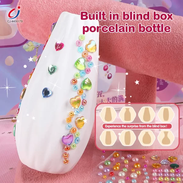 Wholesale DIY Handmade Floral Toy, Beaded Bouquet Craft Kit - Educational Toys for 3-Year-Old Girls