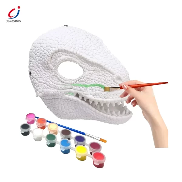 Wholesale DIY Dinosaur Mask with Movable Jaw - Cool DIY Toys Supplies