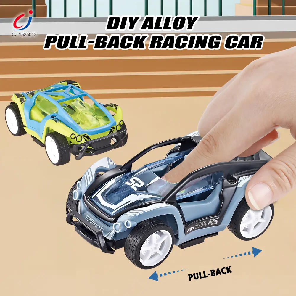 Wholesale DIY Alloy Racing Car - Bulk Friction Toy Car Supply - Image 2