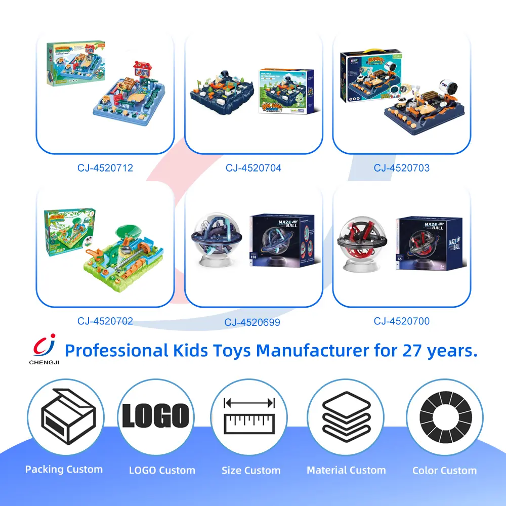 Wholesale Interactive Jungle Adventure Ball Maze Board Game- Educational Children's Toys — изображение 5