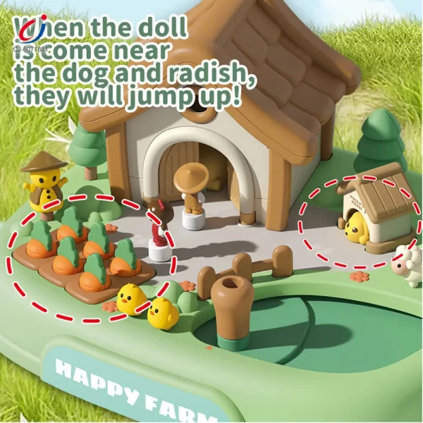 Wholesale Children's Magnetic Doll House Toy Table Game, Educational Family Fun Toy - Educational Kids Toys