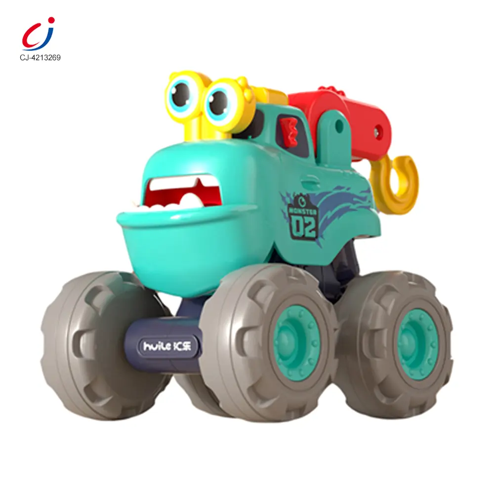 Wholesale Pull Back Monster Car Toy, Fun Monster Construction Truck - Wholesale Toys Supplier From China - Imagen 13