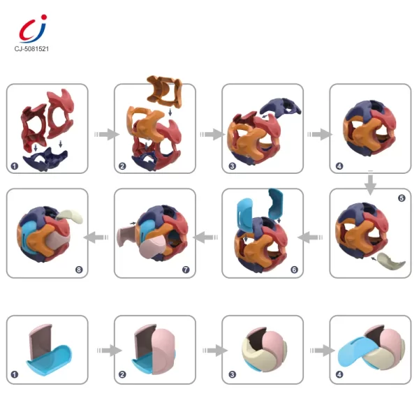 Wholesale 3D Puzzle Ball Piggy Bank Toy - Children's Educational Toys Supplier