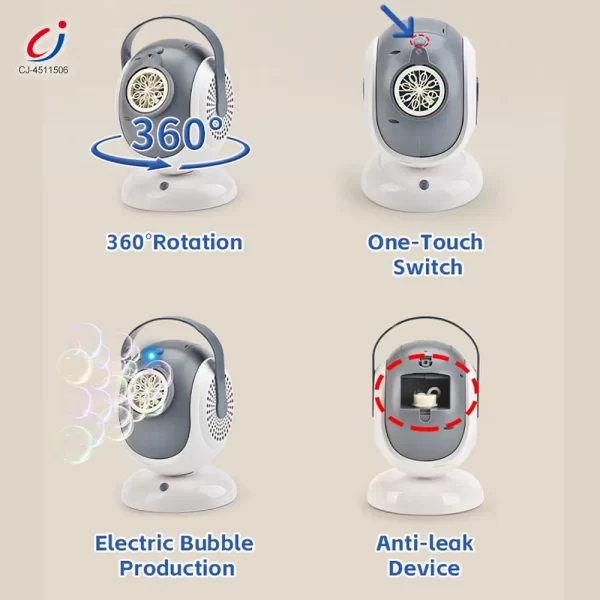 Wholesale Automatic Rotating Bubble Machine - Outdoor Toys Supply for summer