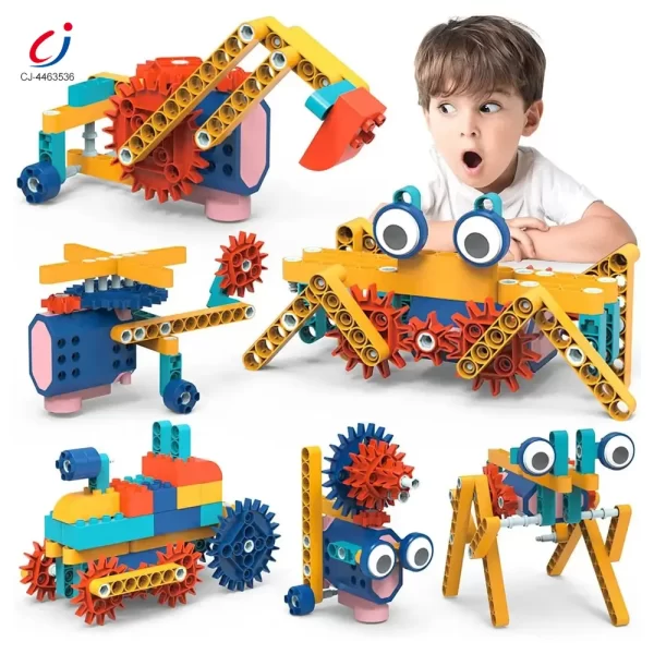 Wholesale STEM Motorized Building Blocks Set -Educational Toys Chinese Manufacturers