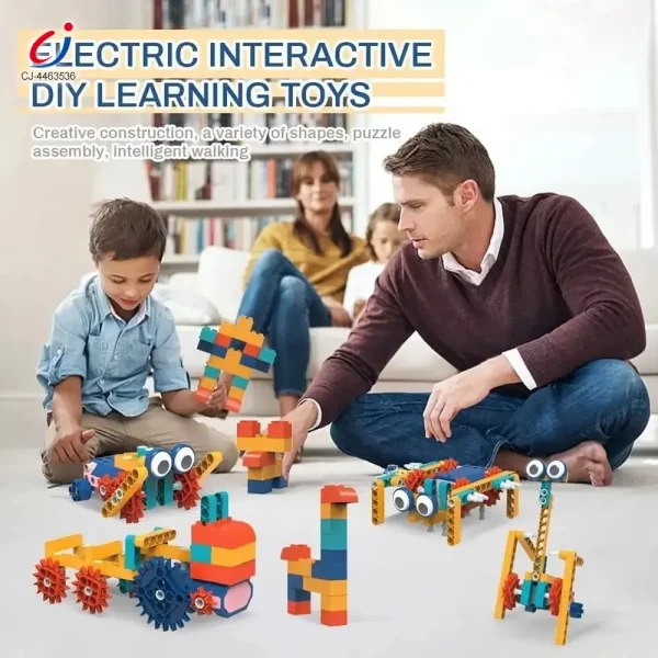 Wholesale STEM Motorized Building Blocks Set -Educational Toys Chinese Manufacturers