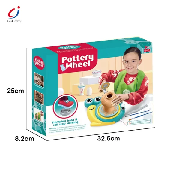Wholesale Pottery Machine Toy, Snail Shaped, For Kids - Bulk Educational Toys Supply