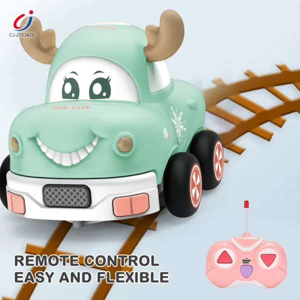 Wholesale Two Way RC Racing Car Toy, Cartoon Body,  Light, and Music - RC Toy, Remote Control Car Supply