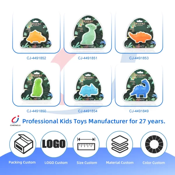 Wholesale Dinosaur Shape Magic Cube Toy - Learning and Educational Toys Supplier