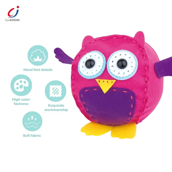 Wholesale DIY Owl Doll Toy, Sewing Kit - Educational Toys Supplier