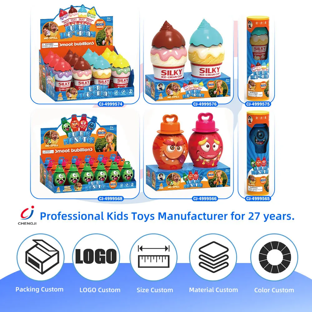 Wholesale Ice Cream No-Spill Bubble Toy- Backyard Summer Toys - Imagen 3