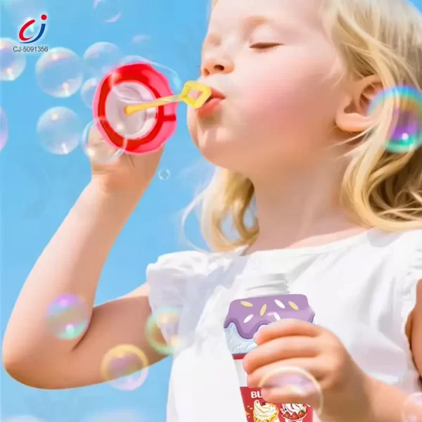 Wholesale Ice Cream No-Spill Bubble Toy- Backyard Summer Toys
