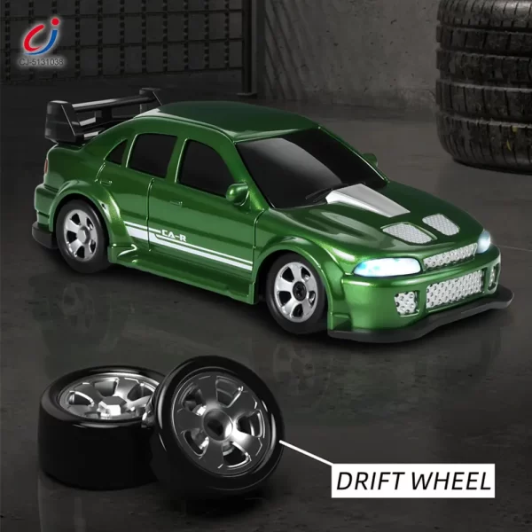 Wholesale 1/64 2.4G 4WD Mini Drift RC Car LED Light, High Speed Racing Remote Control Vehicles Models Desktop Toys - RC Car Toys Supply