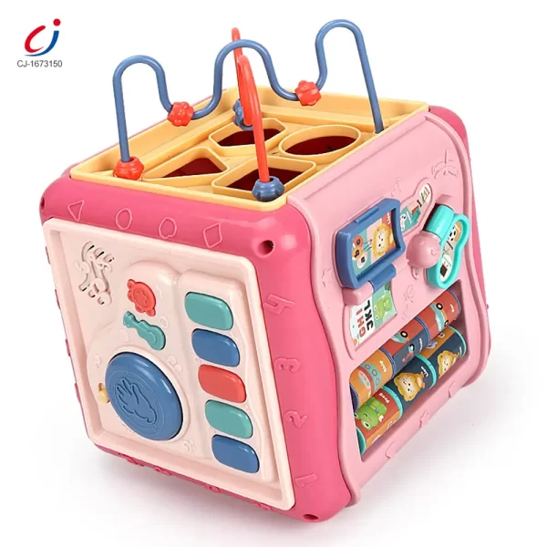 Wholesale Baby Activity Cube Shape Sorting Activity Center - Baby Toys Manufacturer