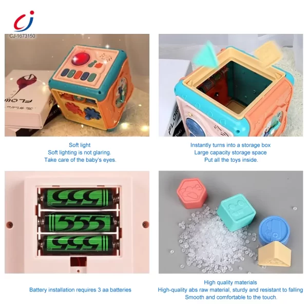 Wholesale Baby Activity Cube Shape Sorting Activity Center - Baby Toys Manufacturer